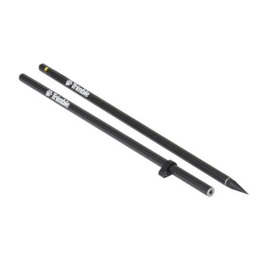 Rover Rod 2M Black Trimble Catalyst DA1 - Flat top for threadless mounting