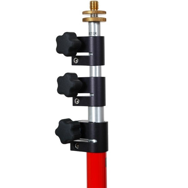 SECO 15.25 ft Twist-Lock Pole - Red and White - 5500-30