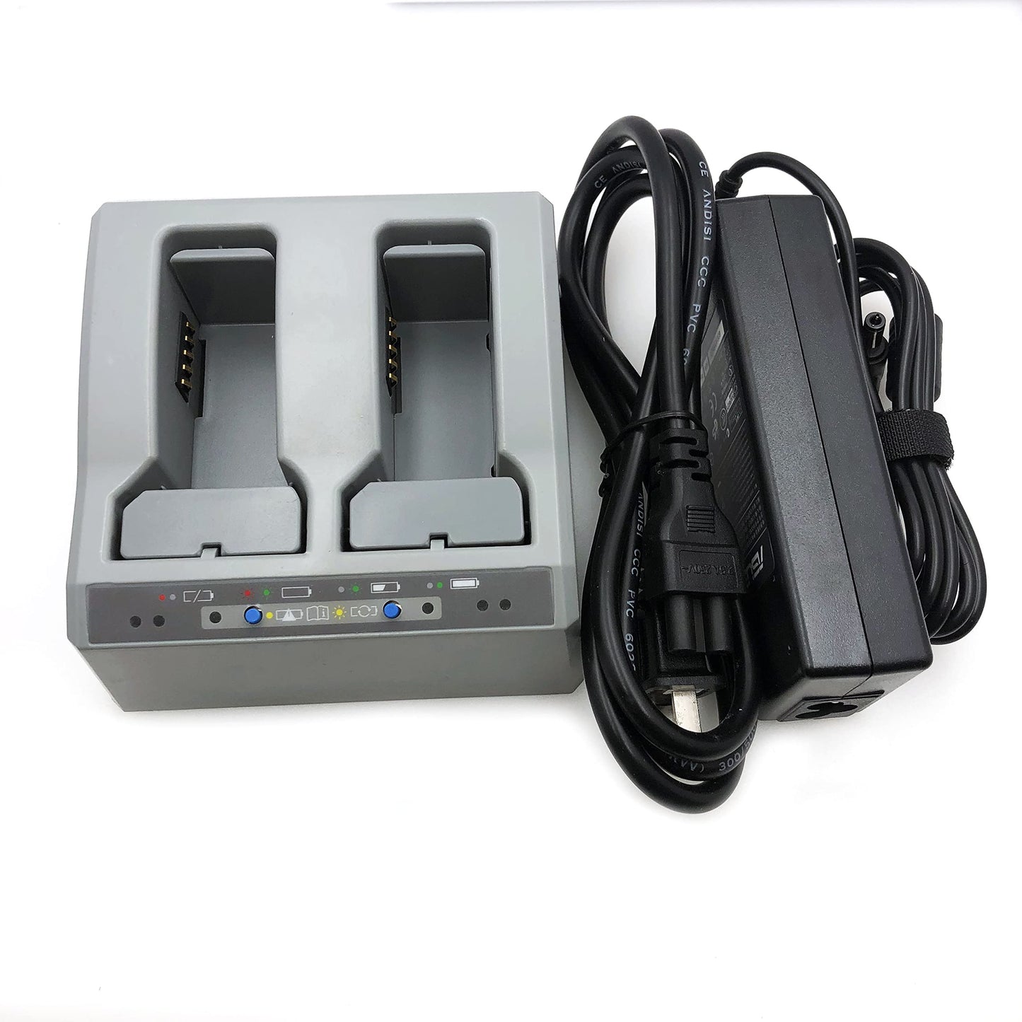Trimble Geospatial Accessory - Dual Battery Charger with Power Supply and Power Cord (N. America)