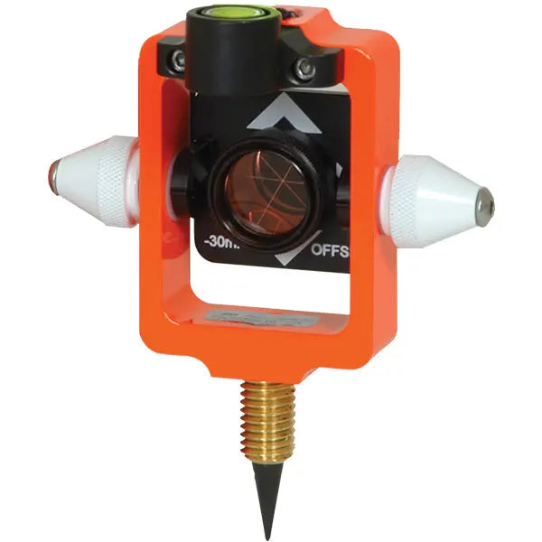 Mini-Stakeout Prism with Site Cones - Flo Orange (6405-10-FOR)