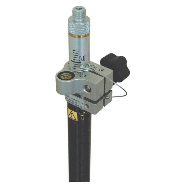 SECO Robotics Carbon Fiber, One Section Prism Pole cm/10ths Grad