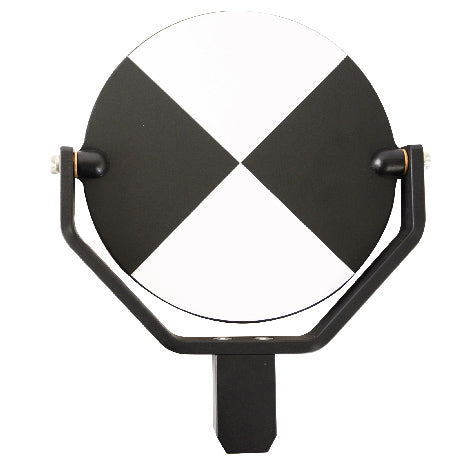 Tilting Laser Scanner Targets 6" Black and White