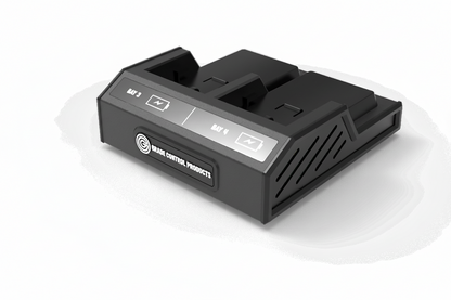 2 Bay Analog Charger - Compatible with Trimble R580, R780, MT100, DiNi