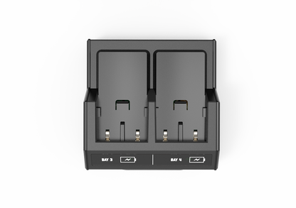 2 Bay Analog Charger - Compatible with Trimble R580, R780, MT100, DiNi