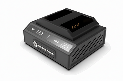 2 Bay Analog Charger - Compatible with Trimble R980, R10, R12, R12i