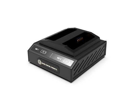 2 Bay Analog Charger - Compatible with Trimble S-Series & X-Series