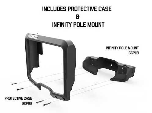 Grade Control Products Infinity Pole Mount & Protective Case Kit - TSC710